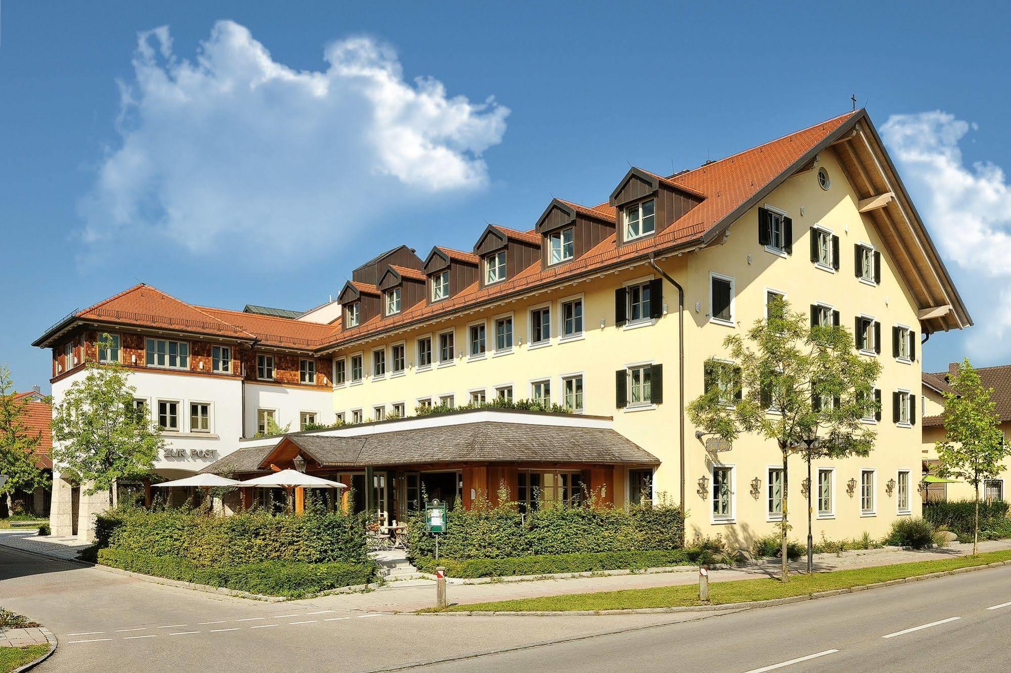 Hotel Zur Post Ашхайм Экстерьер фото